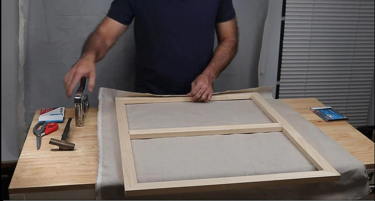 Clase de Preparación de soportes de lienzo y panel